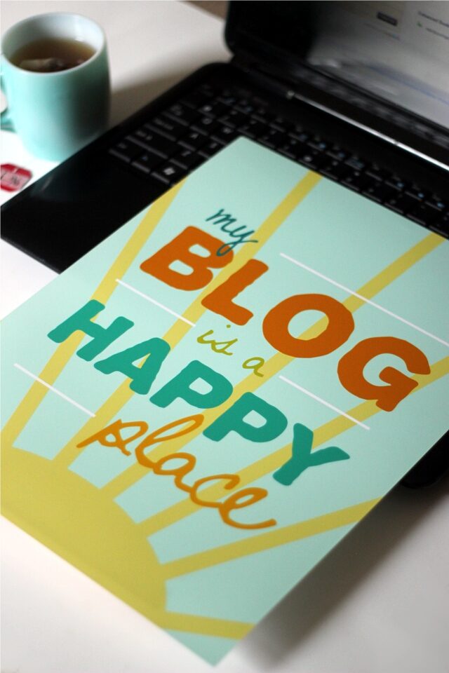 my-blog-is-a-happy-place-art-print-from-flourishcafe-6782580