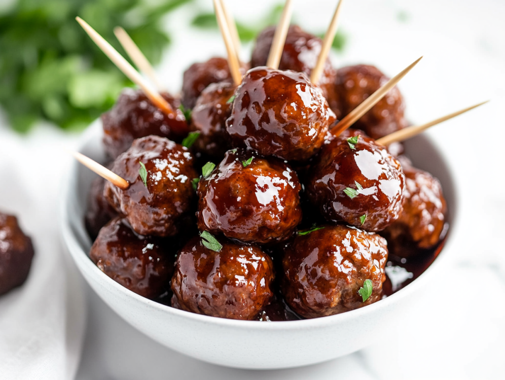 Crockpot Grape Jelly Meatball Recipe