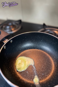 Heat butter in a stockpot