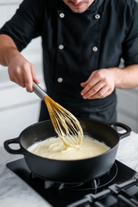 whisking-in-cream-cheese