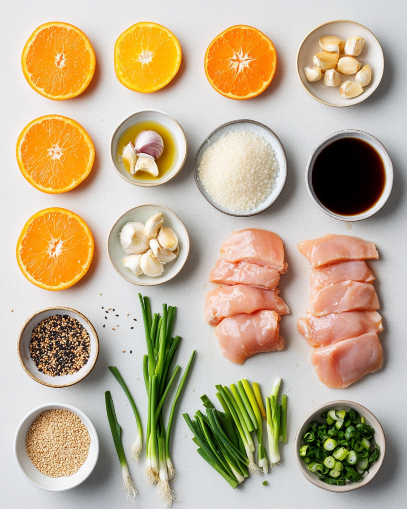 Crockpot Orange Chicken Recipe Ingredients
