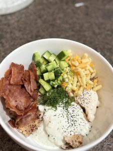 Serving the Final Carnivore Chicken Salad