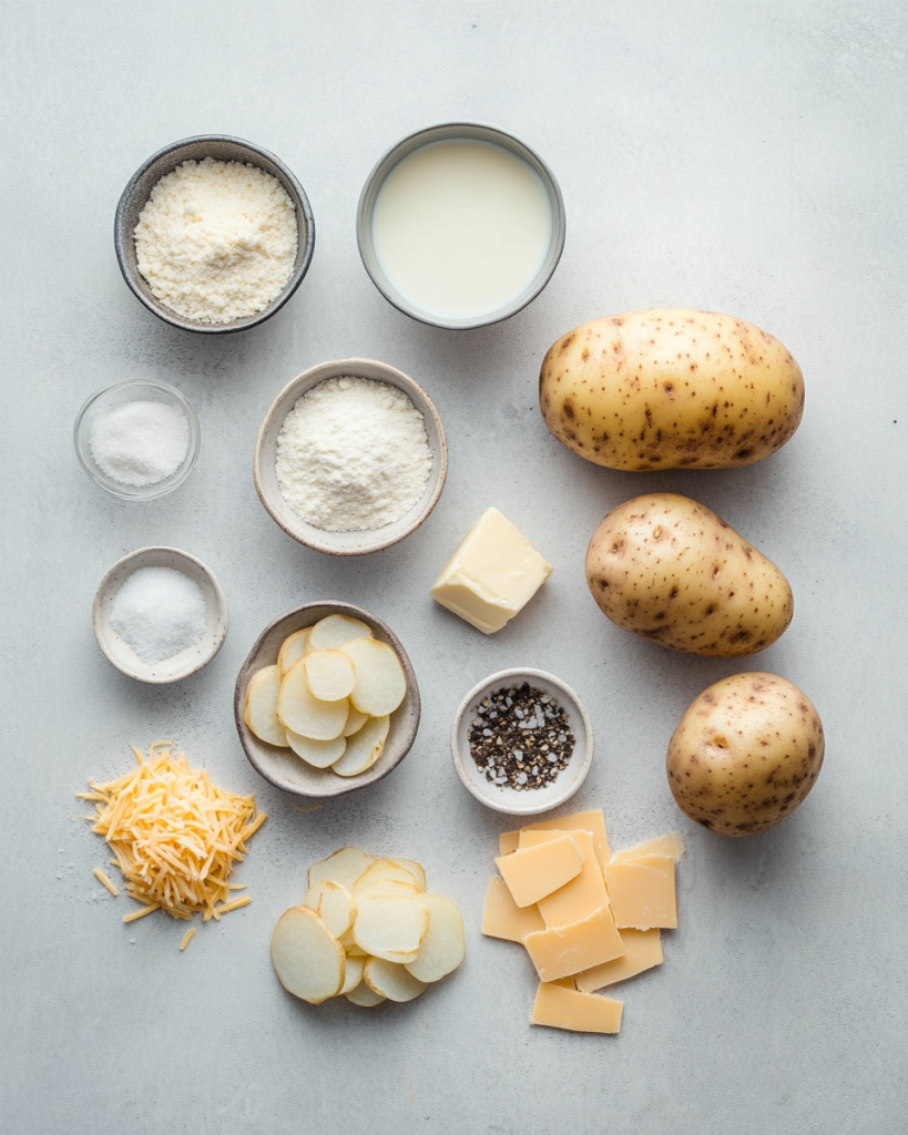 Au Gratin Potatoes Recipe Ingredients
