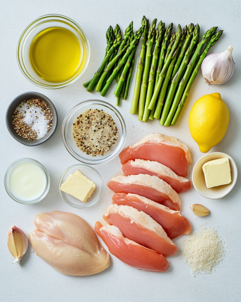 Chicken Asparagus Recipe Ingredients
