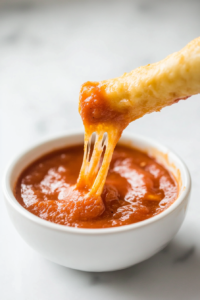 dipping-a-pizza-hut-cheese-stick-into-a-small-bowl-of-marinara-sauce