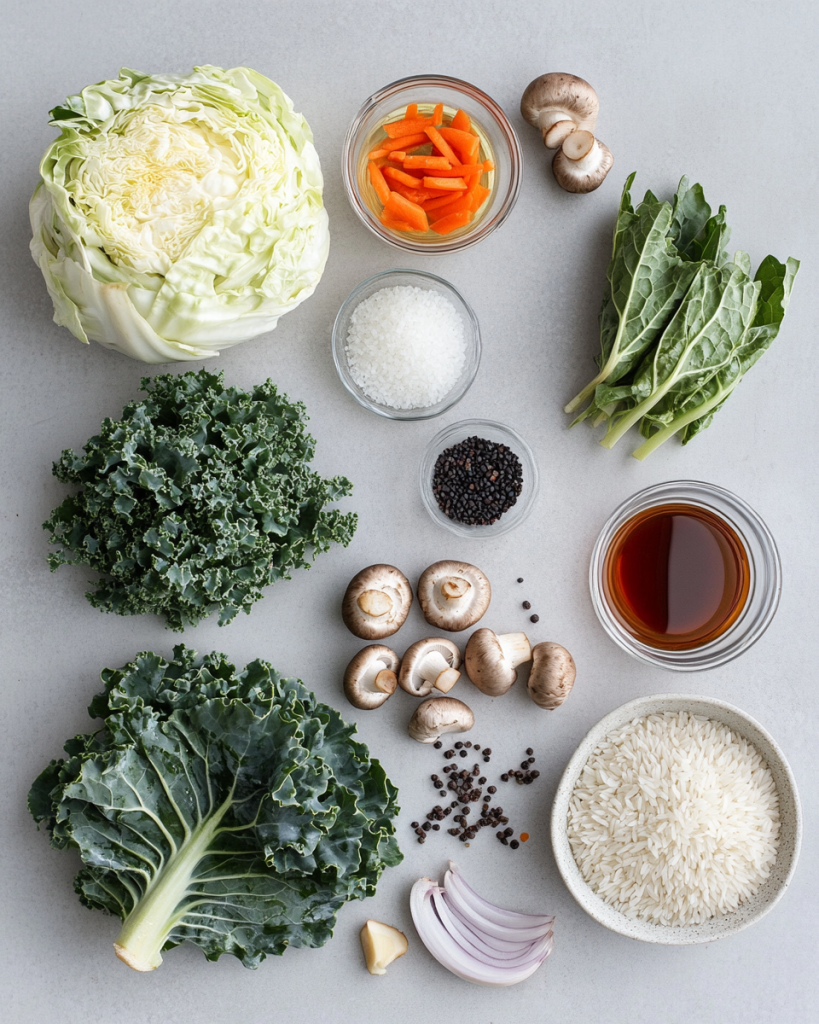 Grilled Cabbage Rolls Recipe ingredients