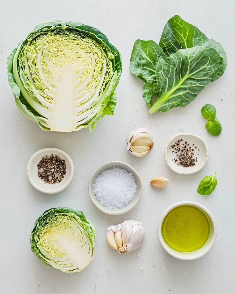 Grilled Cabbage Steaks Recipe Ingredients