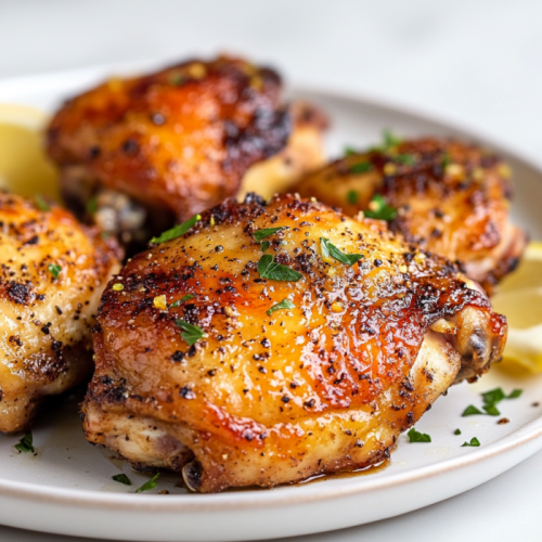 Pepper Chicken Thighs Recipe