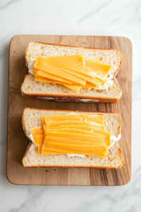assembling-grilled-cheese-sandwich-with-layers-of-cheese