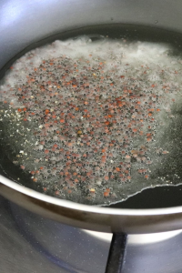 heat oil over medium heat