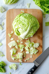 slicing-cabbage-into-thick-steaks-for-perfect-grilling-texture