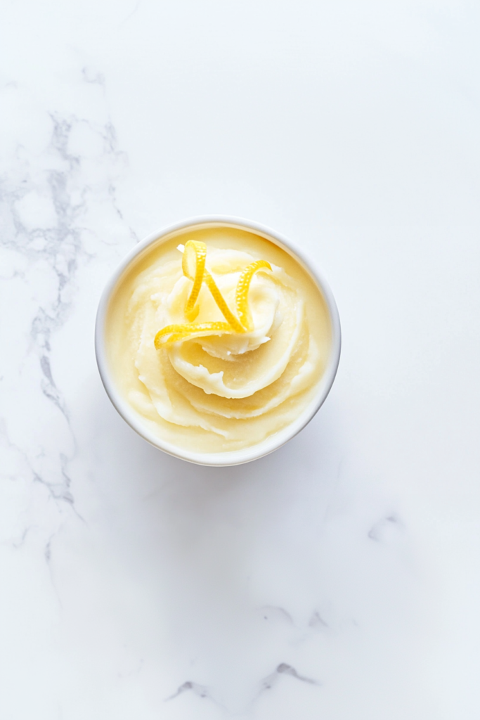 plating-lemon-sorbet-with-elegant-lemon-peel-twist-for-final-touch