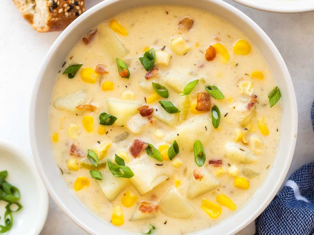 Potato Corn Soup Recipe