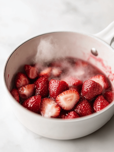 Bring the mixtaure to a boil over medium heat