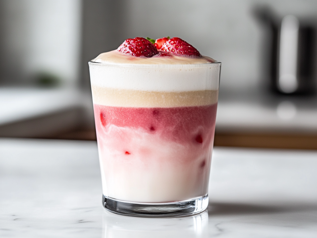 Strawberry Latte Recipe