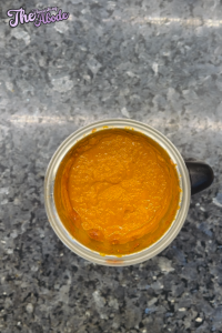 Transfer the sauce to a blender