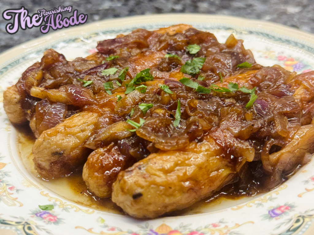 Beer-Braised Bratwurst with Caramelized Onions