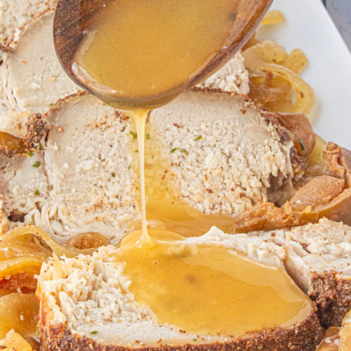 Crockpot Apple Cider Pork Roast Recipe