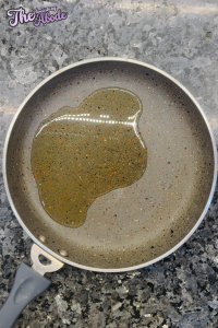 skillet over medium heat and add the oil