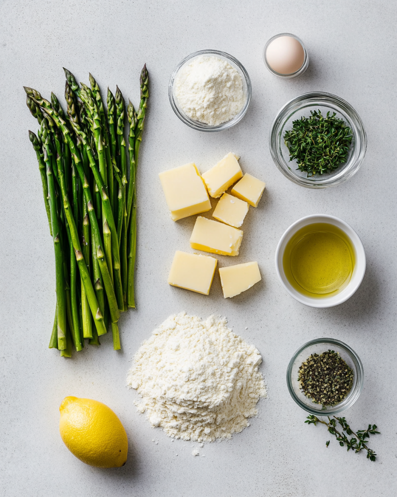 Asparagus Tart Recipe Ingredients