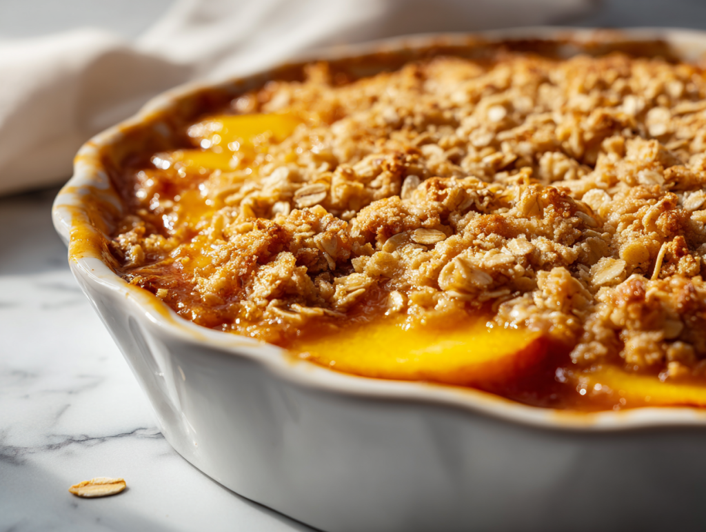 Peach Crumble Recipe