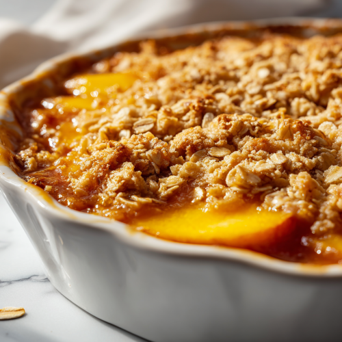 Peach Crumble Recipe