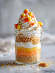 Candy Corn Parfait Recipe