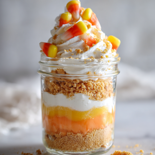 Candy Corn Parfait Recipe