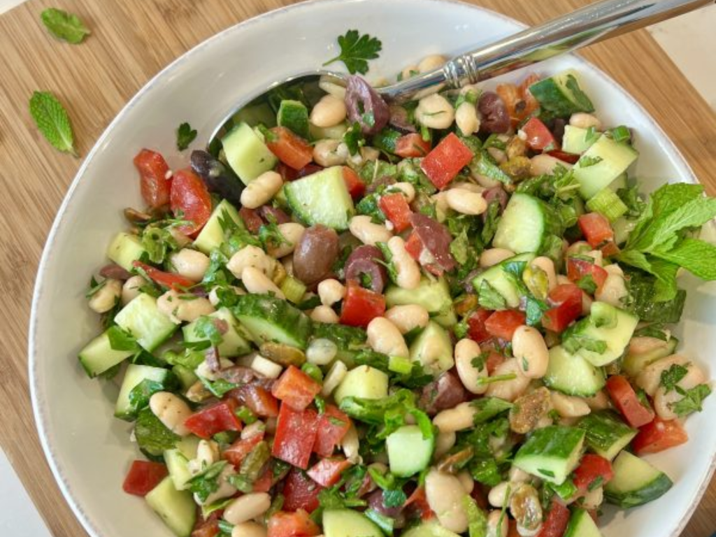 Mediterranean Bean Salad Recipe