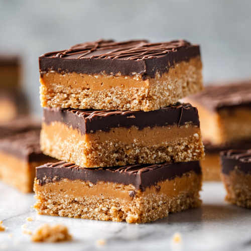 No-bake Peanut Butter Bars Recipe