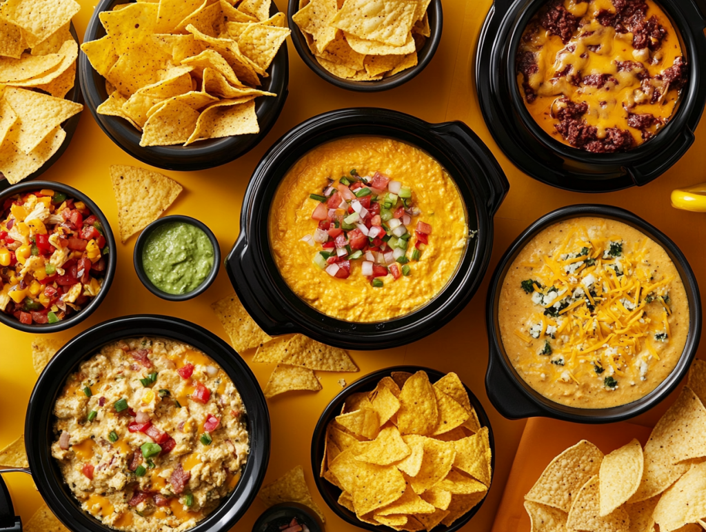 Easy Crockpot Dips for Game Day
