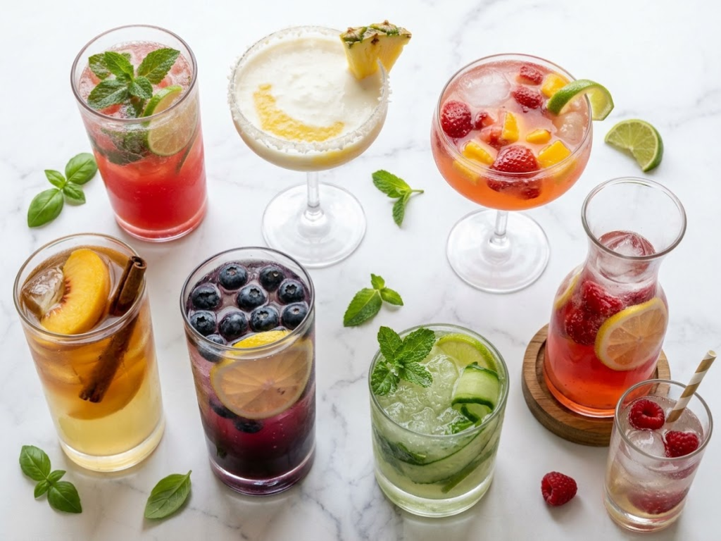 7 Aesthetic Summer Mocktails for Kids & Adults That Taste Refreshing